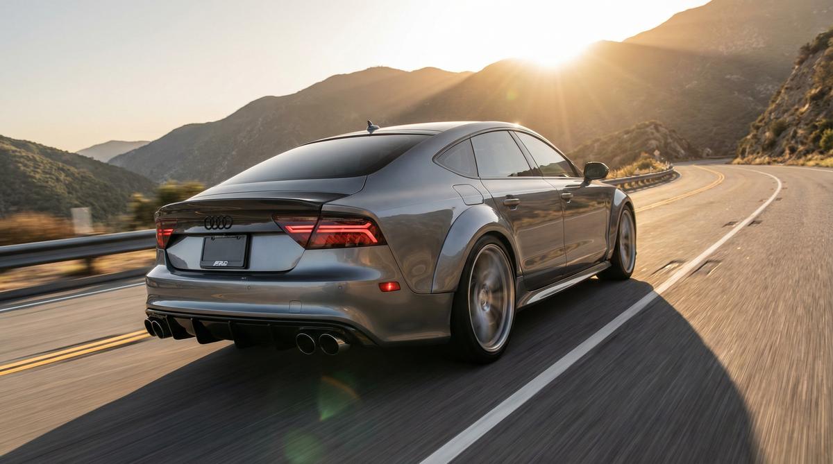 探花 - 奥迪A7山路试驾视频